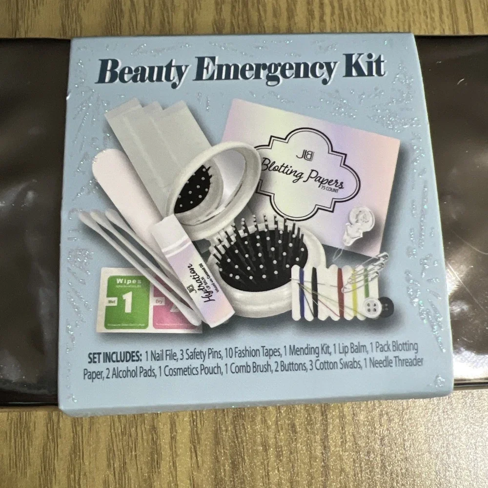 Beauty Emergency Kit Mini Travel Size Kit‎ w/ Pouch Wedding Day Essentials!